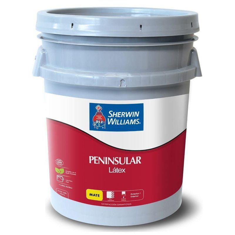 Peninsular Látex Mate Celeste Claro 5 Gal - Sherwin Williams