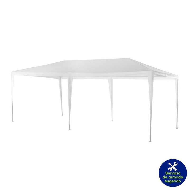 Mesa De Exterior De Plástico Plegable Blanca - Z - Cemaco