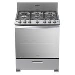 Estufa A Gas De 6 Hornillas Con Encendido Eléctrico 30 Plg - Whirlpool