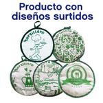 Tortillero 9 Plg Letras Verde