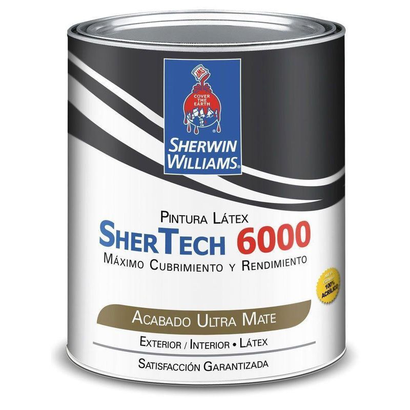 Shertec 6000 Blanco Ultra Mate 1 Gal - Sherwin Williams - Cemaco