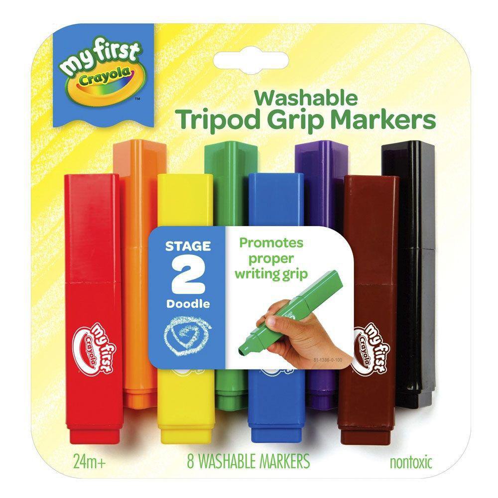 Crayola- Window Crayons 5 Colores - Cemaco