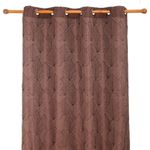 Cortina-Jacquard-Estampada-Cafe