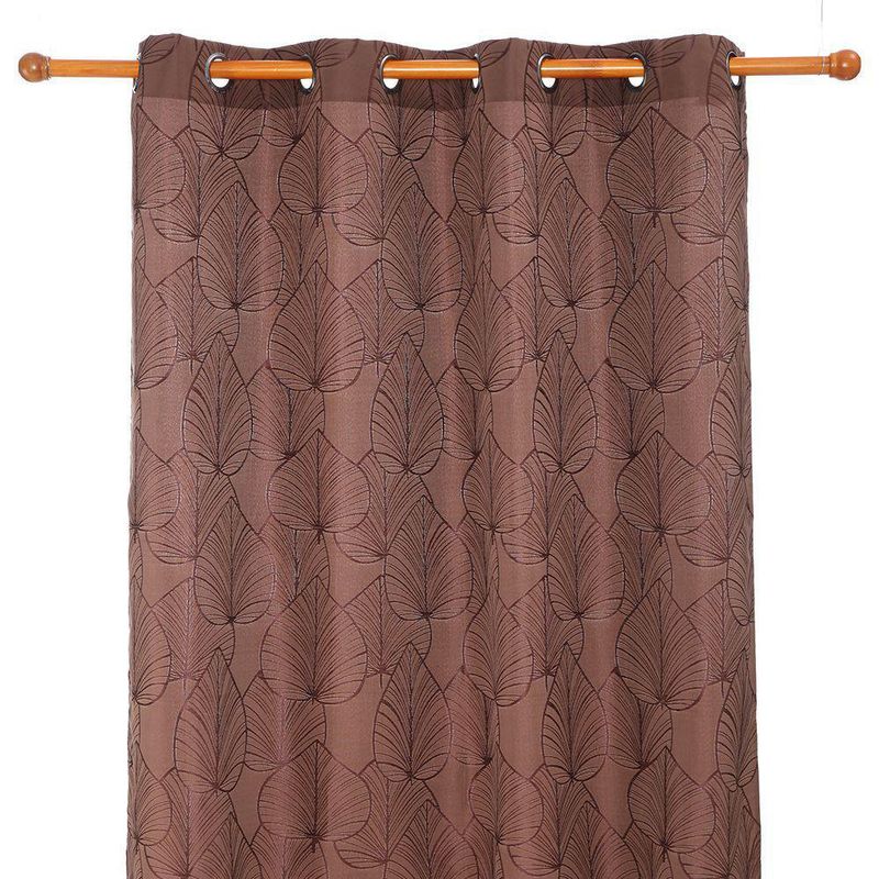 Cortina-Jacquard-Estampada-Cafe