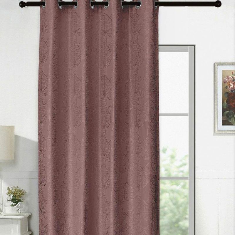 Cortina-Jacquard-Estampada-Cafe