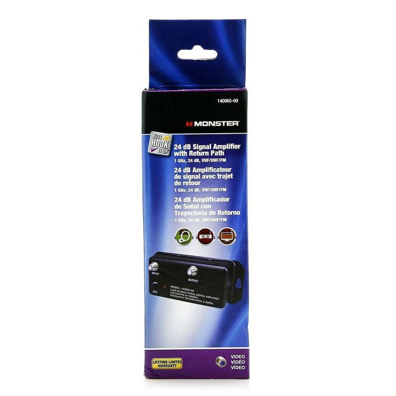 Ficador De Video De 24 Db - Monster