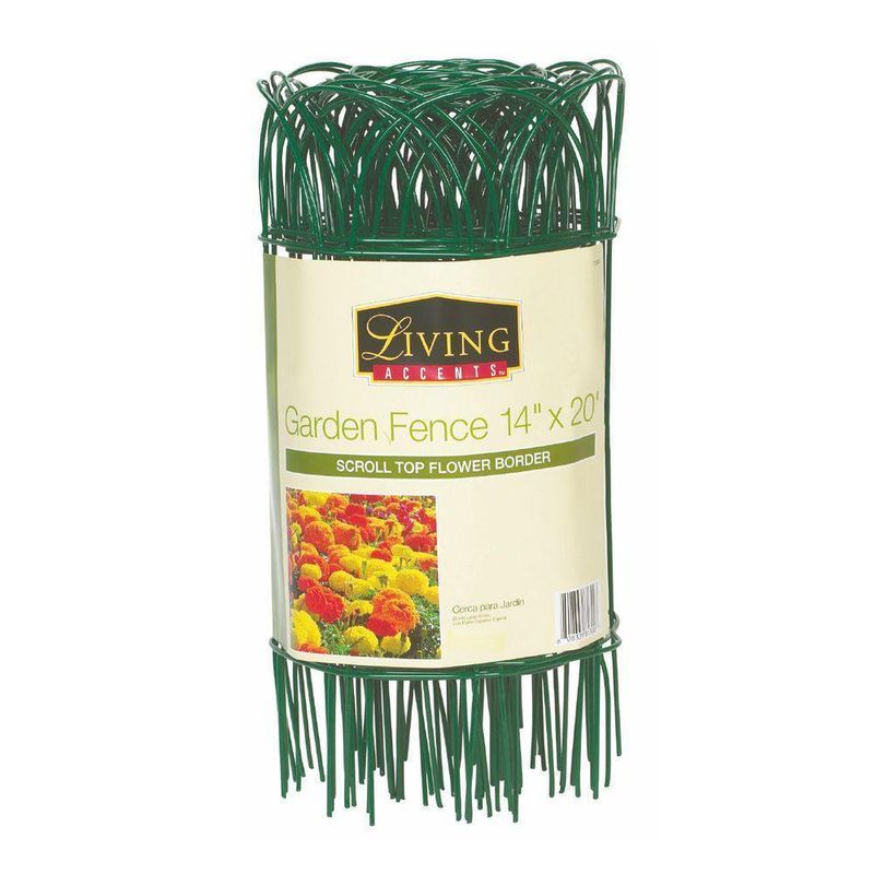 Cerca De Metal Verde 20 Pies - Panacea