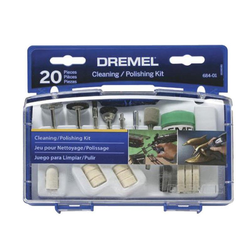 Kit de pulido de taladro de 40 piezas, accesorios Dremel Herramientas  rotativas Dremel de pulido abrasivo de 26 mm, accesorios de pulido para  cálculo de madera JM