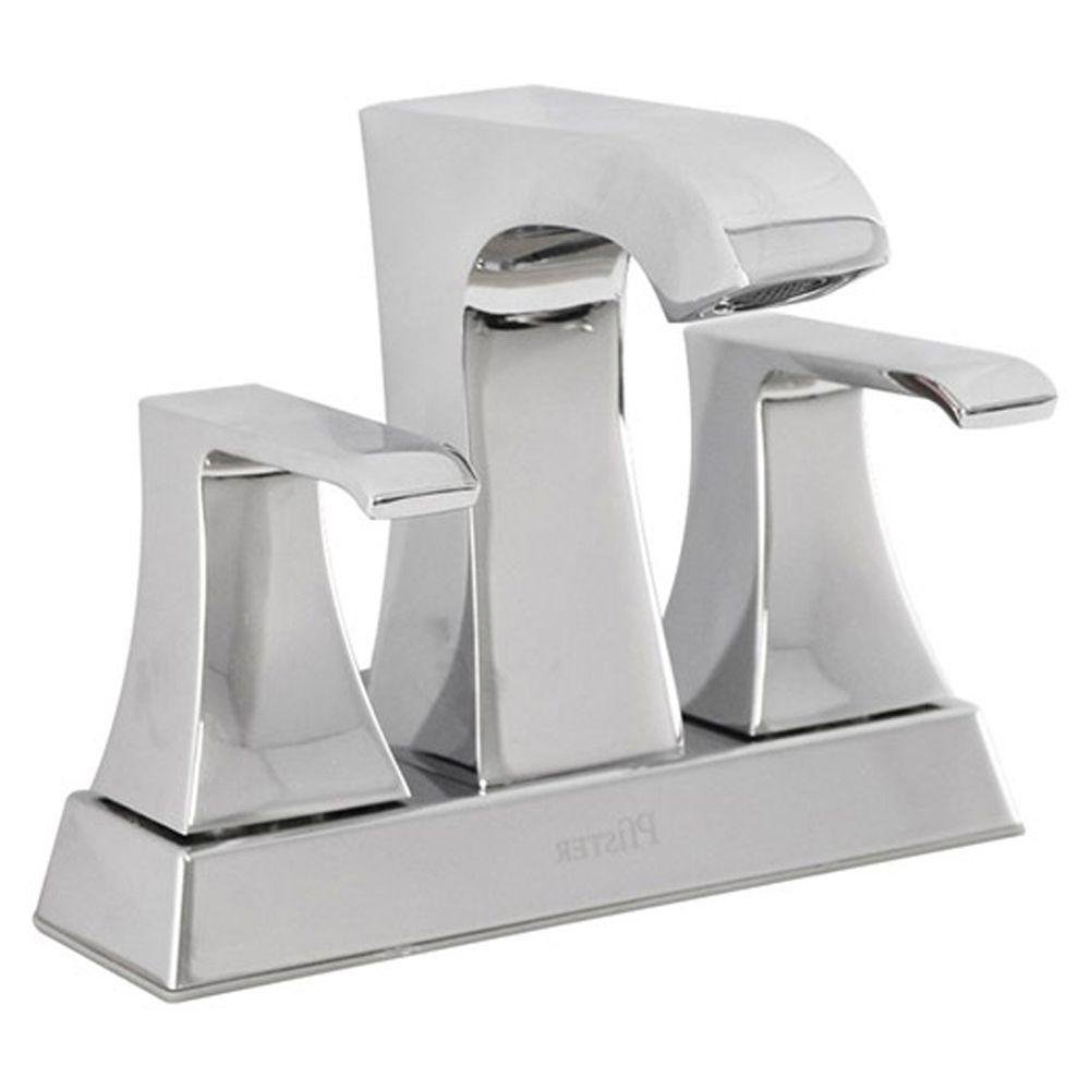 Mezcladora para Lavamanos de Manija Cromada Cemaco