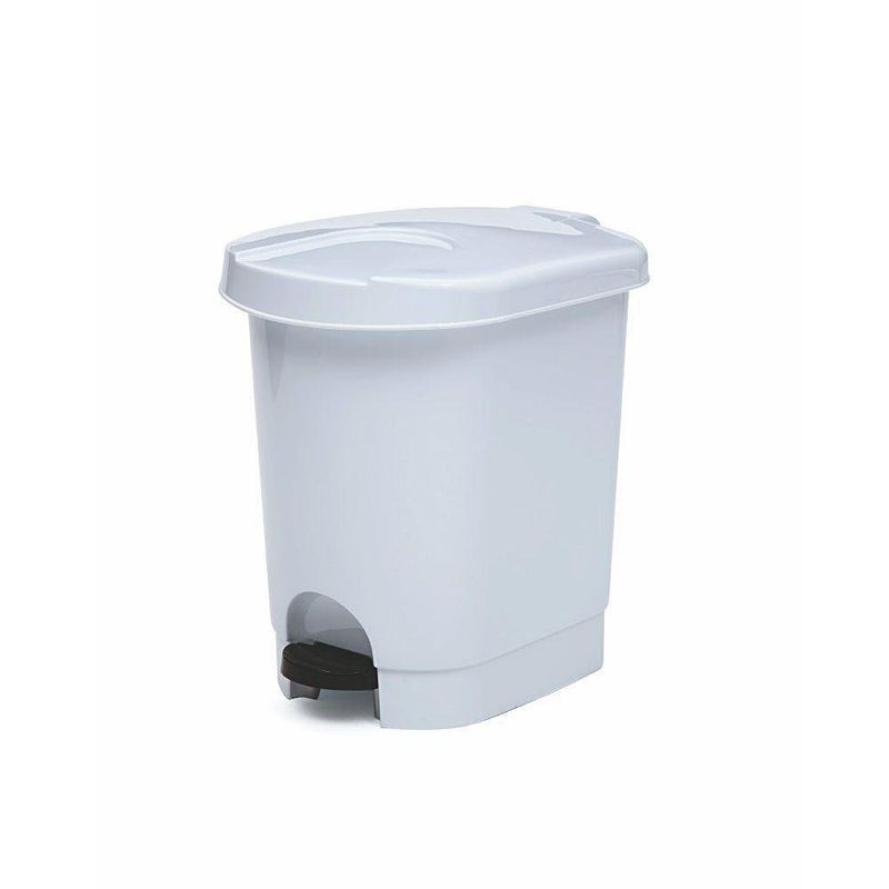 Basurero De Pedal Gris   26 l - Ucsan