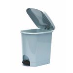 Basurero De Pedal Gris   26 l - Ucsan