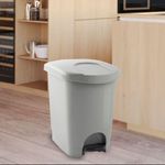 Basurero De Pedal Gris   26 l - Ucsan