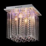 Lámpara Techo E14 4L 40W Acab. Cromo - Zlumini