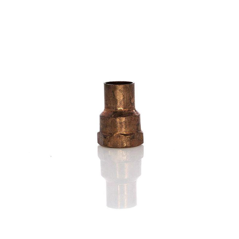 Adaptador De Cobre Hembra 1/2 Plg - Elkhart