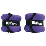 Set De 2 Pesas De Muñeca Y Tobillos De 2 Lbs - Wilson