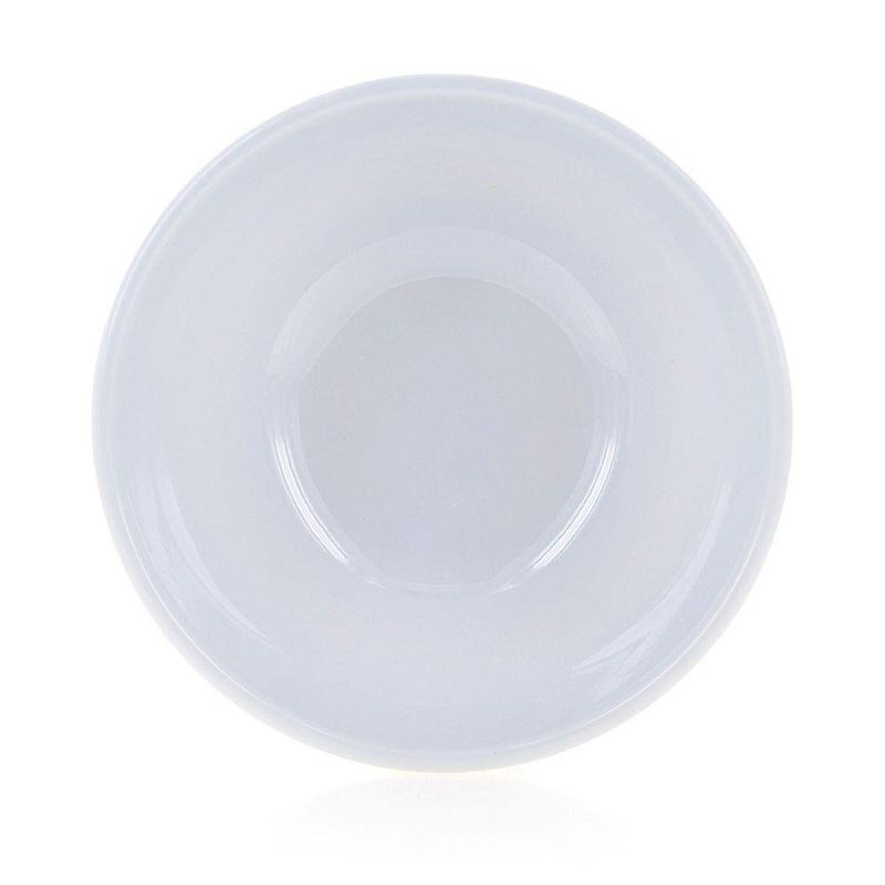 Plato Hondo Blanco 5.8 Plg Melamina