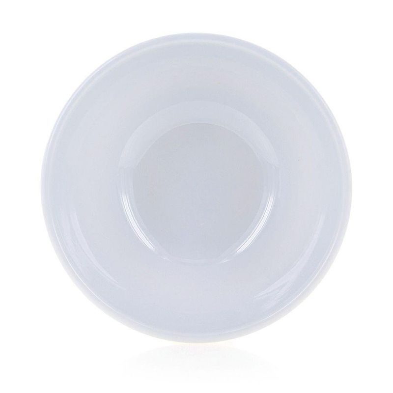 Plato redondo blanco de melamina 6.5 pulg Winco - Jopco Equipos y Productos  para Hoteles y Restaurantes