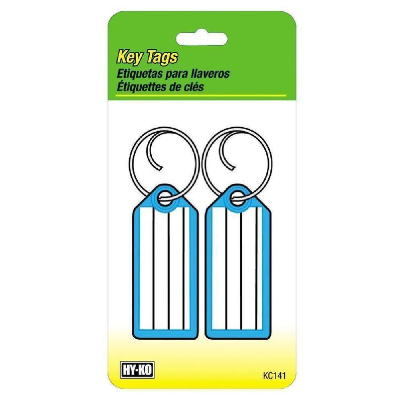 Llaveros Con Etiqueta - Hy-Ko
