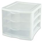 Organizador De Plástico Pequeño 3 Gavetas - Sterlite