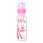 Biberón Anticólicos De Transición Rosa 8 Oz - Dr. Browns