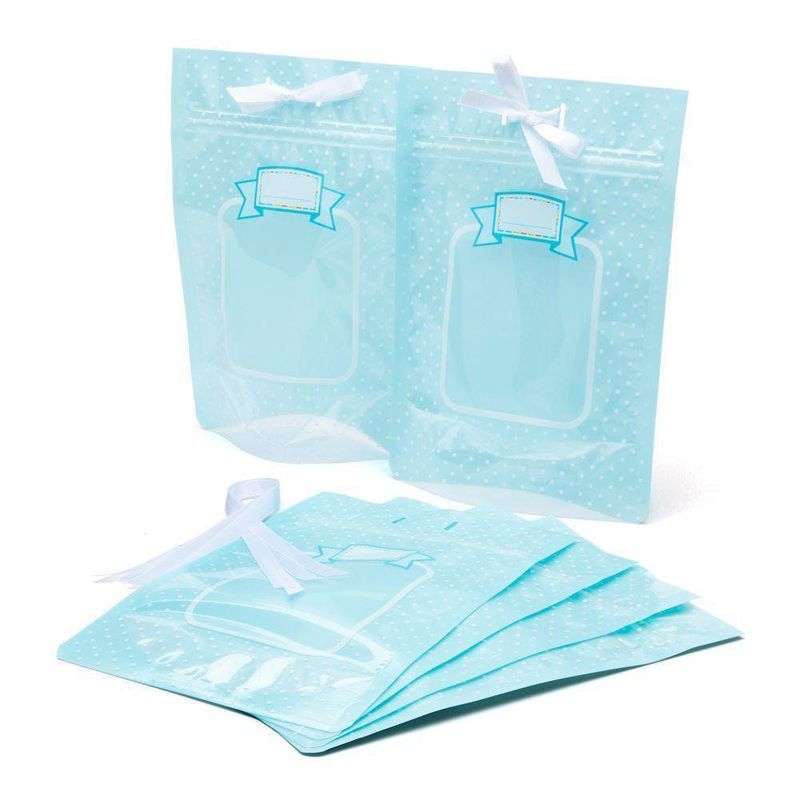 Bolsa Resellable Celeste De Puntos - Sweet Creations