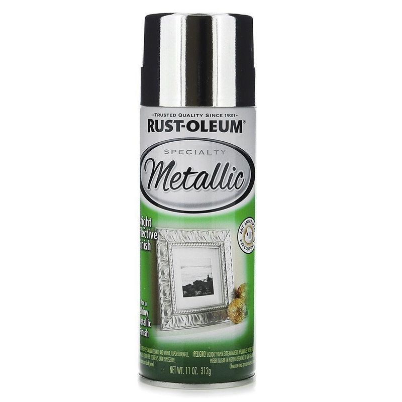 Spray Metálico Plateado Rust-Oleum 11 Oz - Rust-Oleum
