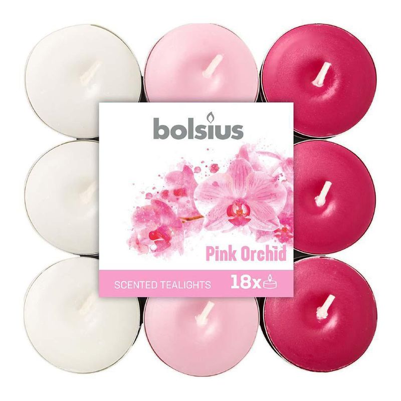 Bolsius Candeline Profumate Alla Vaniglia - Confezione Da 18 | Durata 4 Ore | Aroma Naturale - Foto 3