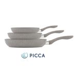 Juego De 3 Sartenes De Recubrimiento - Picca Varios Colores