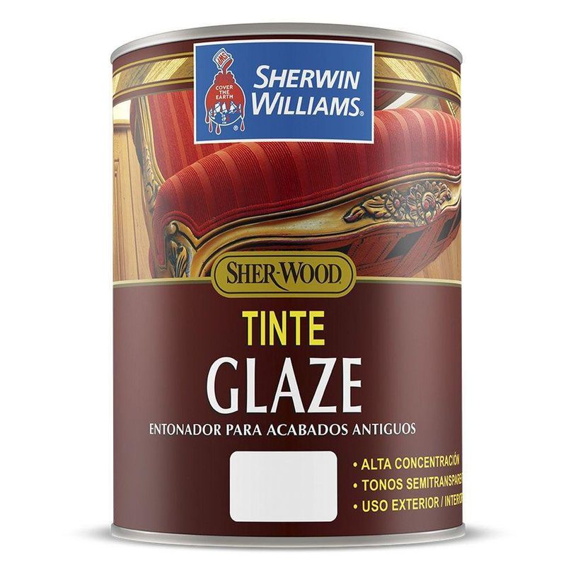 Tinte Glaze Caoba 1/4 Gal - Sherwin Williams