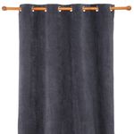 Cortina Velvet 140X240 Gris