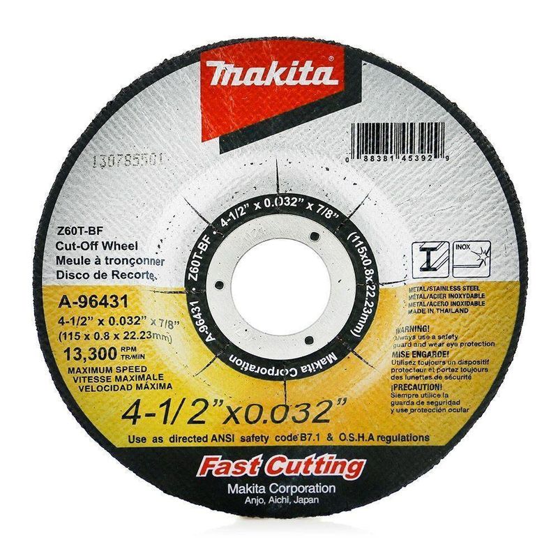 Disco De Corte 4 1/2 - Makita