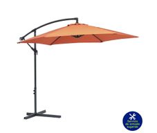 Sombrilla Banana 3 Mts Beige - Z Varios Colores