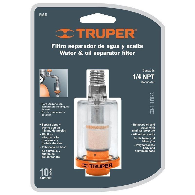 Filtro Separador De Agua Y Aceite - Truper