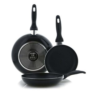 Set de 3 Sartenes Antiadherentes  Varios Colores