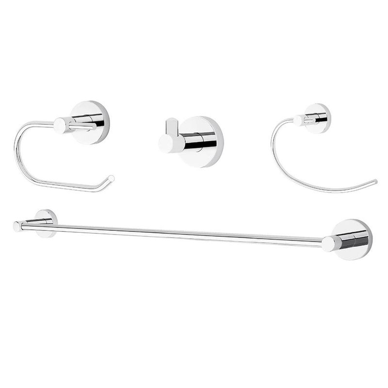 Kit-de-4-Pzas-para-Baño-con-Toallero-y-Aro-Cromado