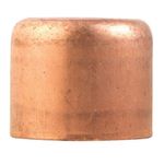 Tapón Cobre Macho Liso 3/4 (18Mm) Presión (Agua Caliente) - Elkhart