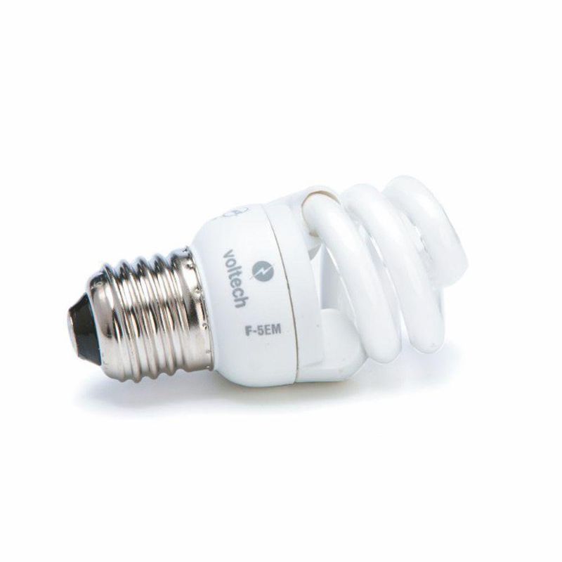 Bombilla Cfl 5 W - Volteck Varios Colores
