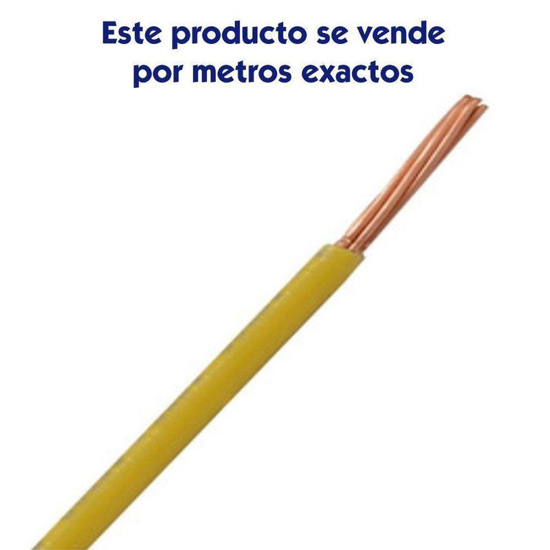Cable Eléctrico Thhn 10 - Pdca Varios Colores