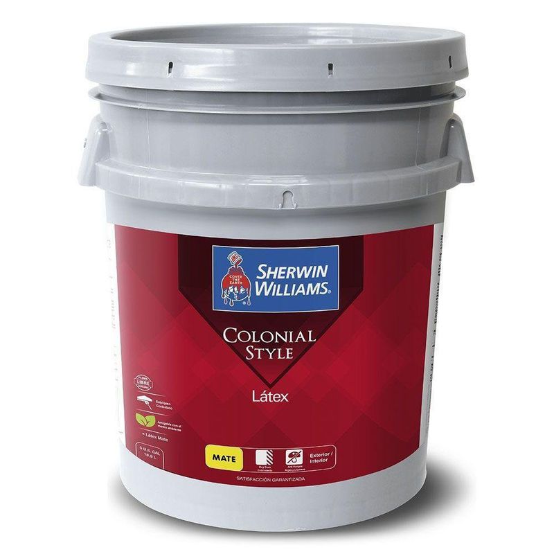 Colonial Style Látex Mate Melón 5 Gal - Sherwin Williams