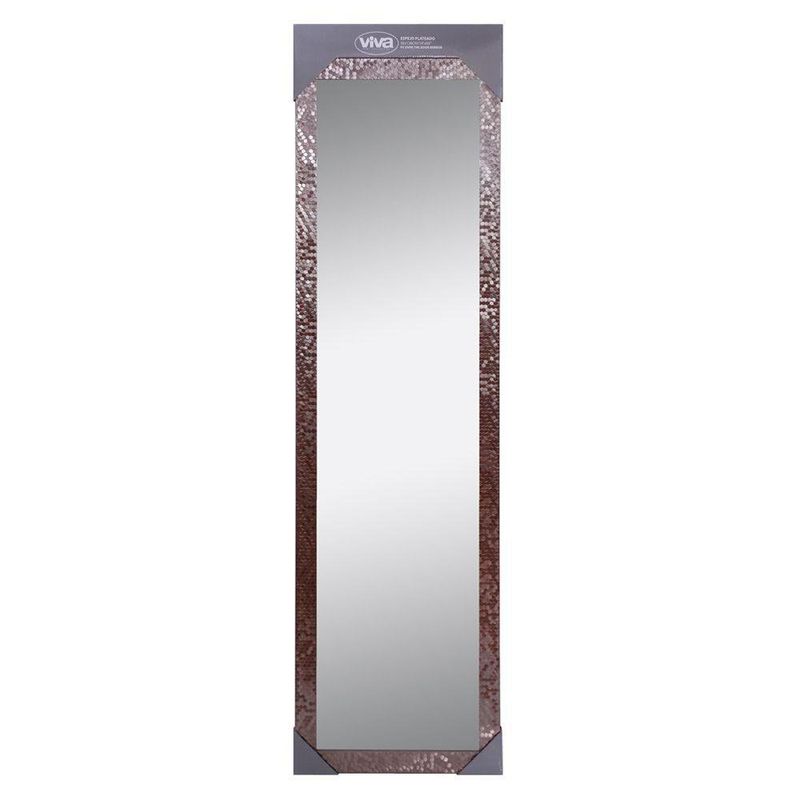 Espejo 36X126 Cm Plateado - Viva