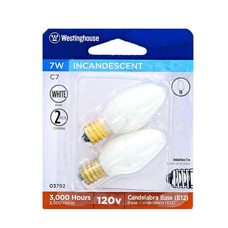 BOMBILLO INCANDESCENTE PARA LAMPARA DE SAL 11W 130V ROSCA E12 S4718 –  Almacén Mauro