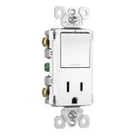 Interruptor Y Tomacorriente Blanco - Legrand