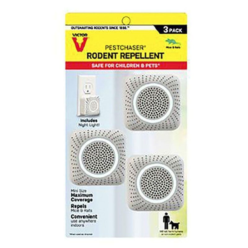 Repelente Para Roedores 3 Pzas - Victor