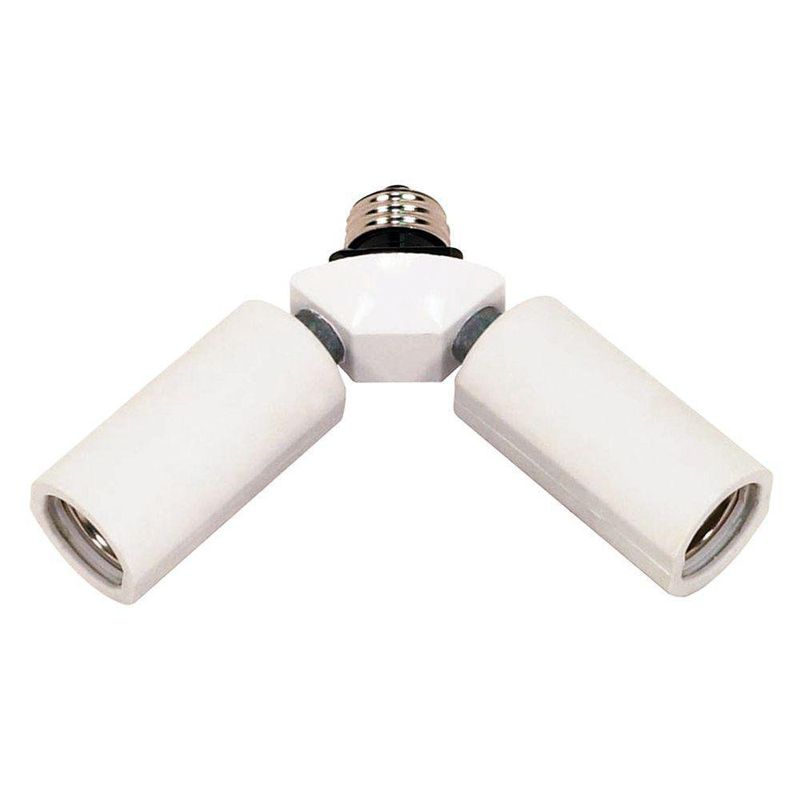 Socket Y Doble Baquelita Rotativo - Satco