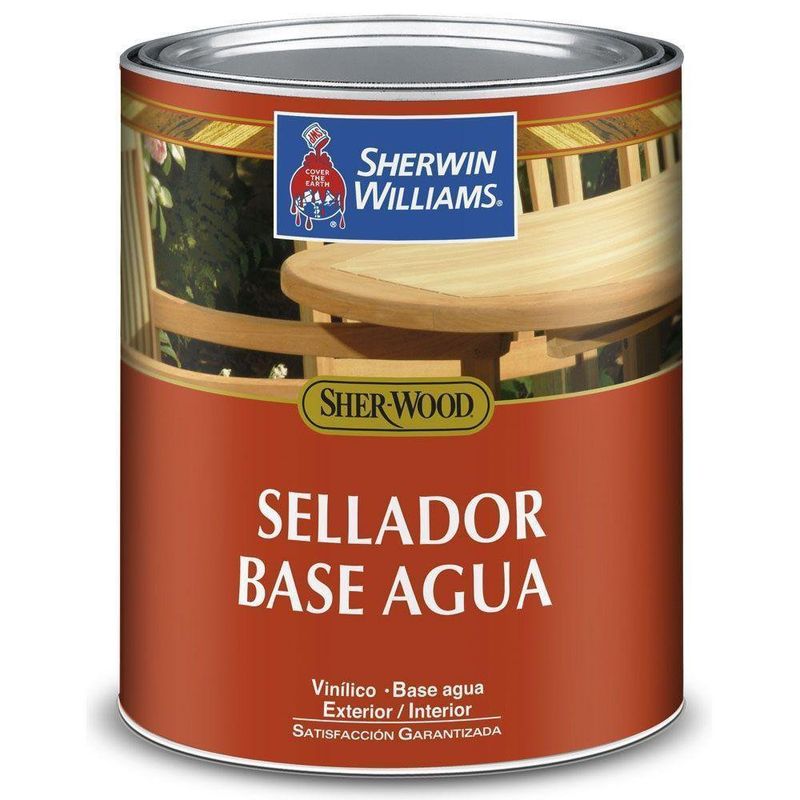 Sellador Para Madera Base Agua 1/4 Gal - Sherwin Williams