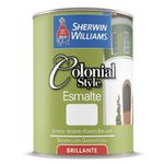 Colonial Style Esmalte Brillante Blanco 1/4 Gal - Sherwin Williams
