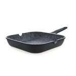 Grill 28X28 Cm Black Granite - Bastiani