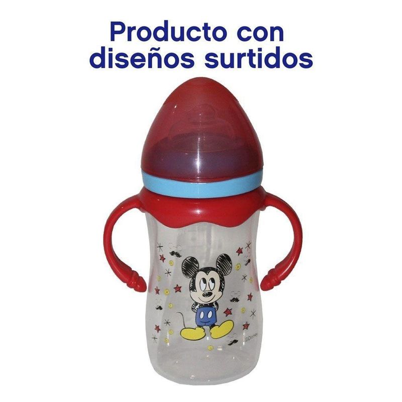 Biberón Para Bebé Con Asas Mickey 9 Oz - Disney - Cemaco