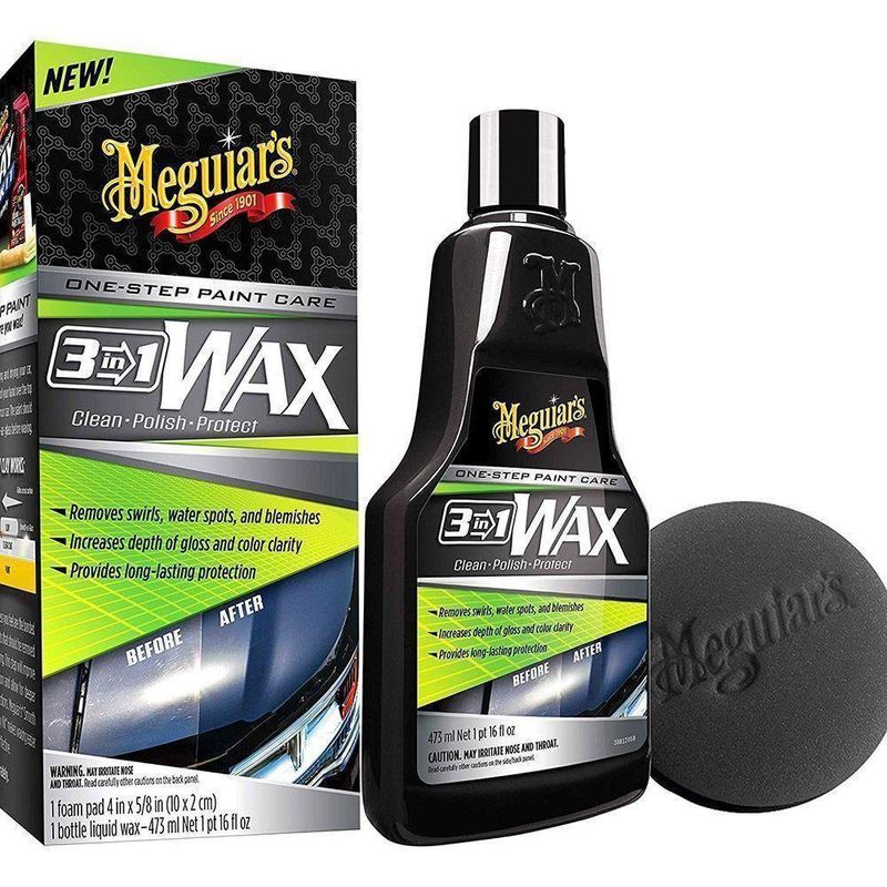 Cera Para Auto 3 En 1 - Meguiars
