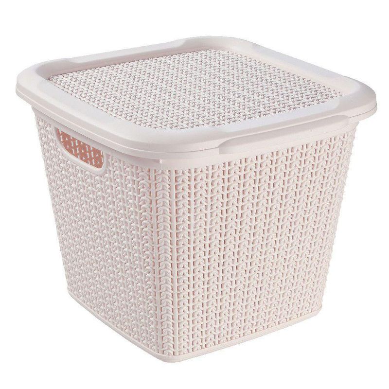 Cantas Con Tapa 15 Lt Crema - Ucsan